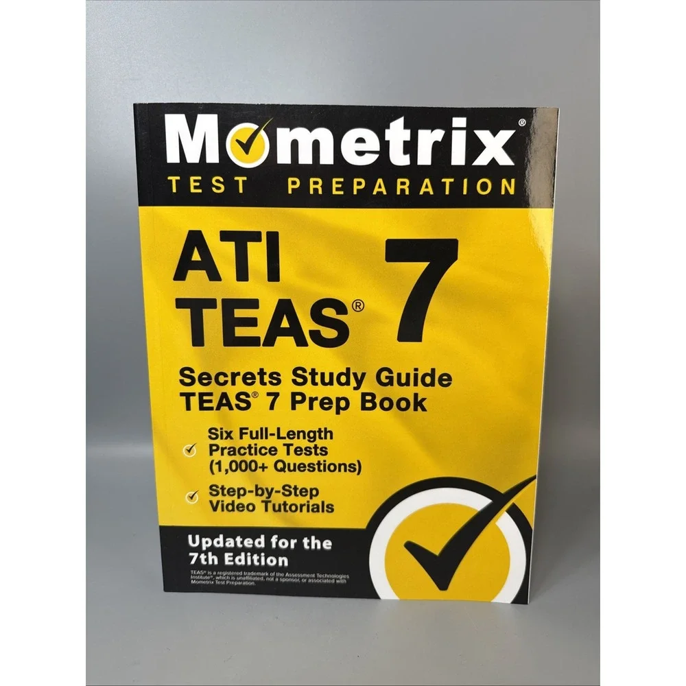 ATI TEAS Secrets Study Guide 7 Prep Book, Six Full-Length Practice Tests B3 XZ